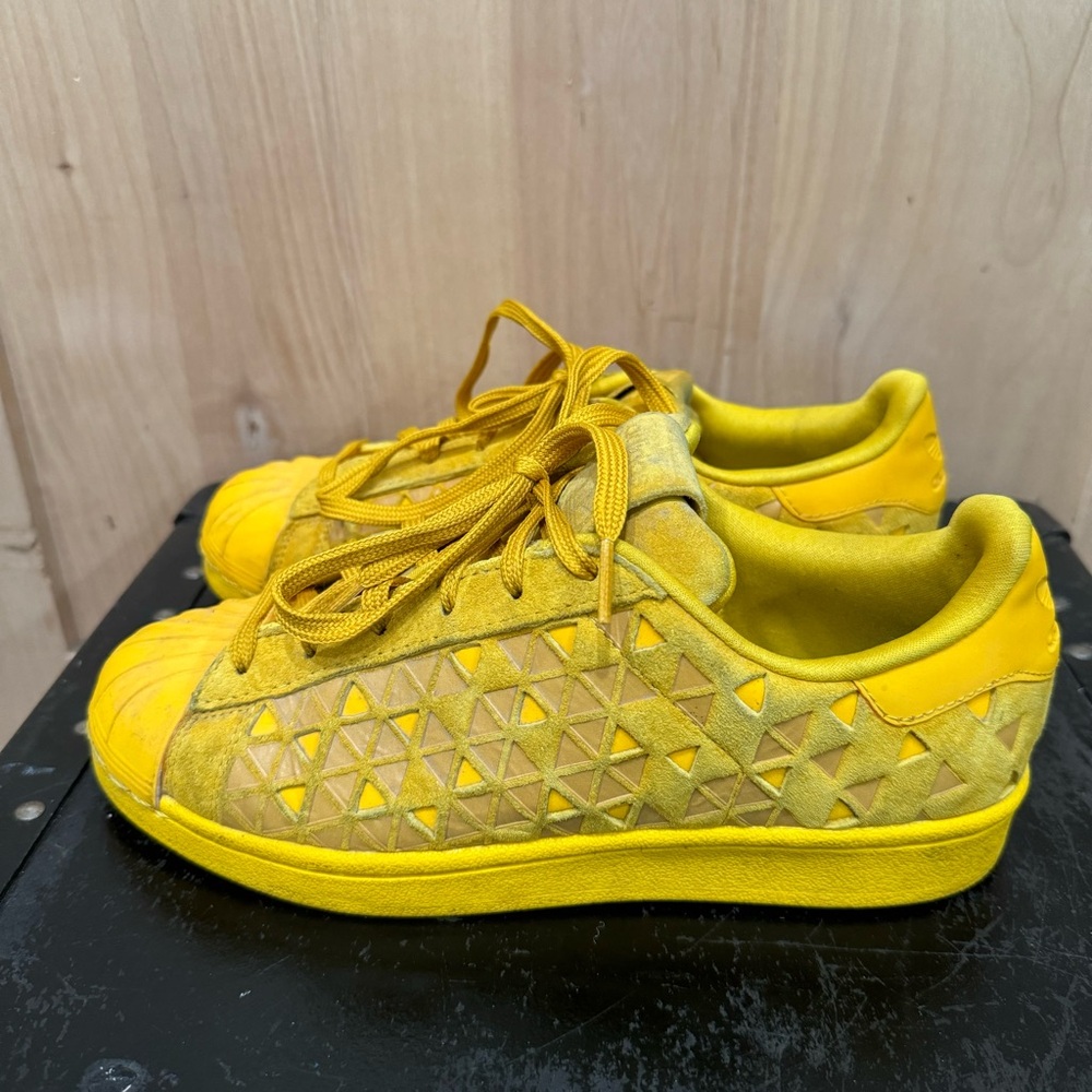 Adidas Superstar Xeno Spectrum Bogold Yellow AQ8182 Men Size 5 Pharrell Williams - Picture 11 of 14